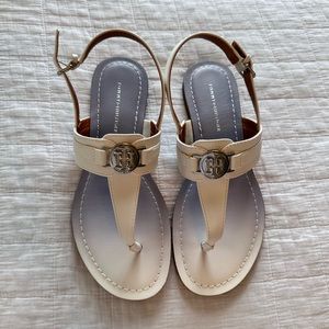 Tommy Hilfiger White Sandals